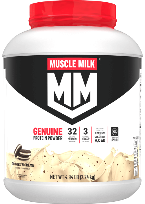 Muscle Milk Genuine Protein Powder - Cookies 'N Crème