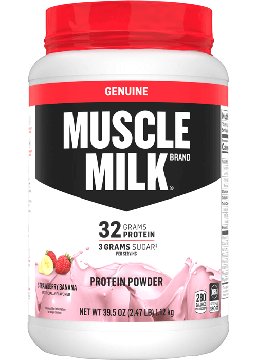Muscle Milk Genuine Protein Powder - Strawberry Banana