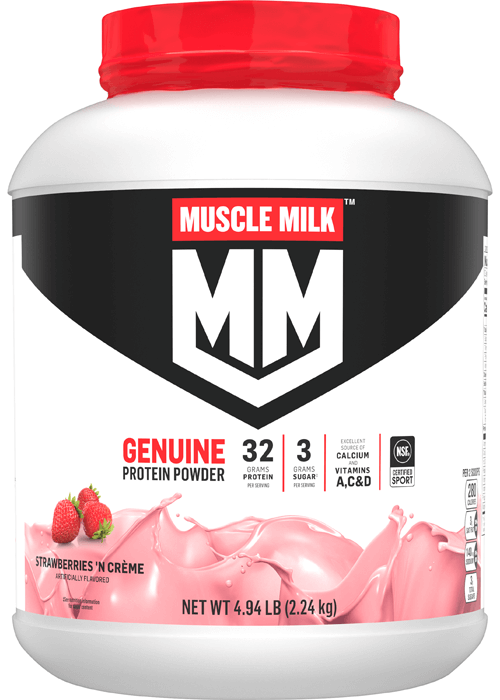 Muscle Milk Genuine Protein Powder - Strawberries 'N Crème