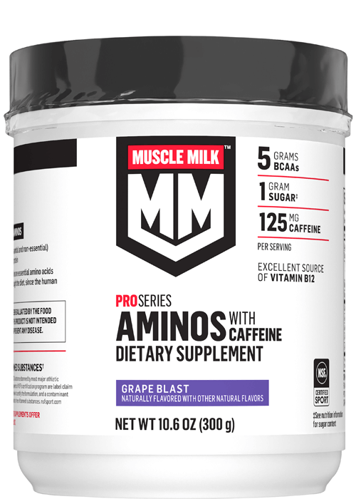 Muscle Milk Pro Series Aminos with Caffeine - Grape Blast