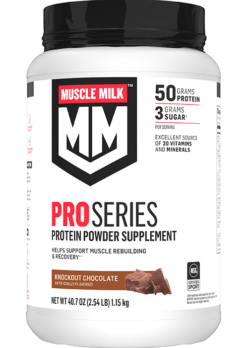 Muscle Milk Pro Series Protein Powder - Knockout Chocolate