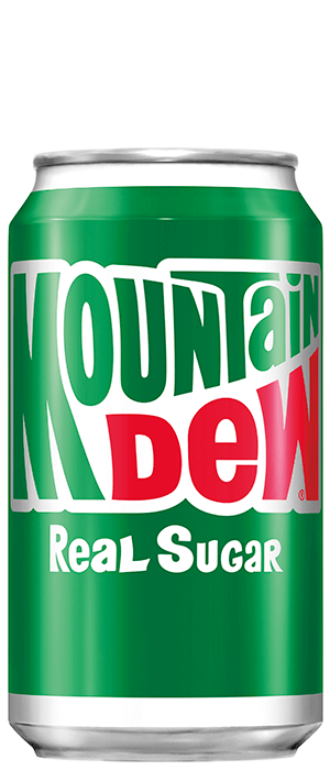 Mtn Dew Real Sugar (can)