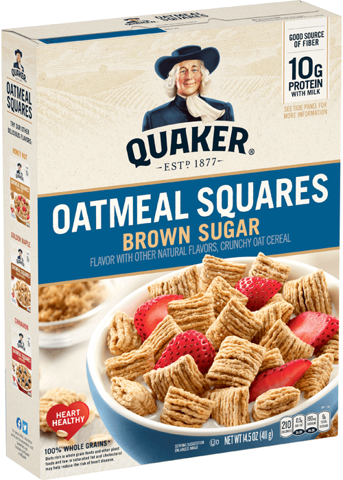 Quaker Oatmeal Squares - Brown Sugar