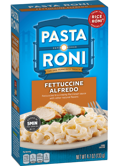 Pasta Roni - Fettuccine Alfredo