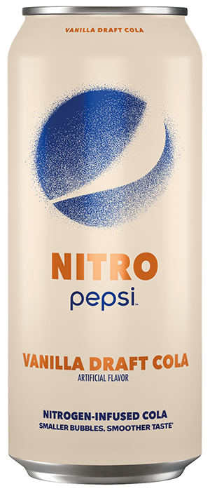 Nitro Pepsi Vanilla Draft Cola