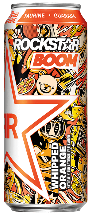 Rockstar Boom - Whipped Orange