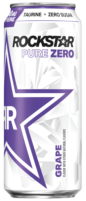Rockstar Pure Zero - Grape