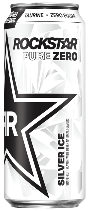 Rockstar Pure Zero - Silver Ice