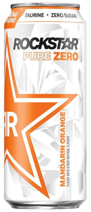Rockstar Pure Zero - Mandarin Orange