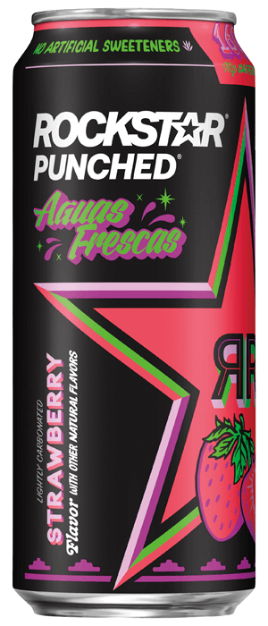 Rockstar Punched - Aguas Frescas Strawberry