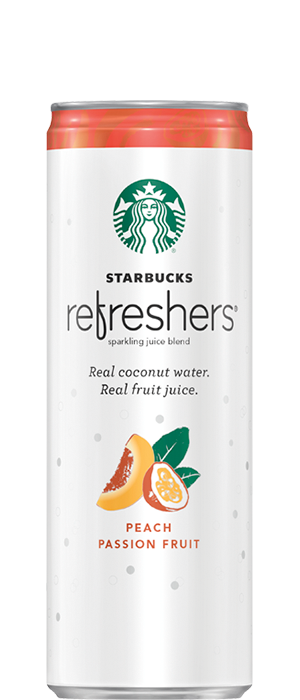 Starbucks Refreshers - Peach Passion Fruit with Coconut Water
