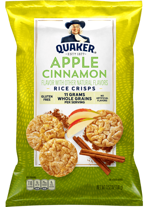 Quaker Rice Crisps - Apple Cinnamon
