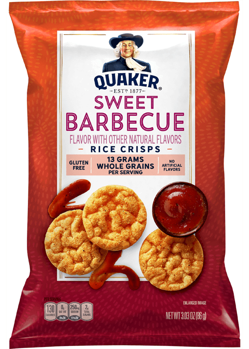 Quaker Rice Crisps - Sweet Barbecue