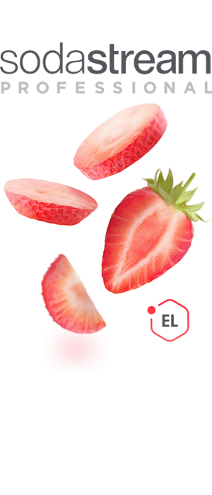 SodaStream Professional - Strawberry with Electrolytes for Taste