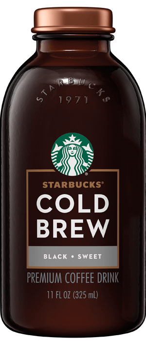 Starbucks Cold Brew - Black Sweet