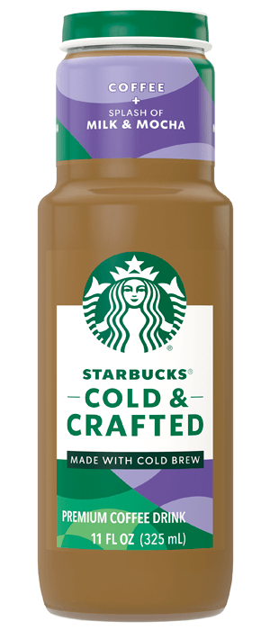 Starbucks Cold & Crafted - Coffee + Splash of Milk & Mocha