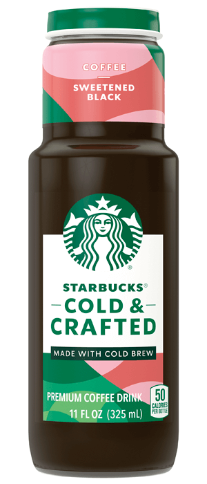 Starbucks Cold & Crafted - Coffee Sweetened Black
