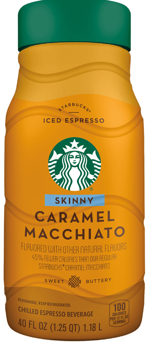 Starbucks Iced Espresso - Skinny Caramel Macchiato
