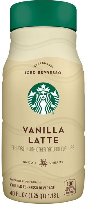 Starbucks Iced Espresso - Vanilla Latte