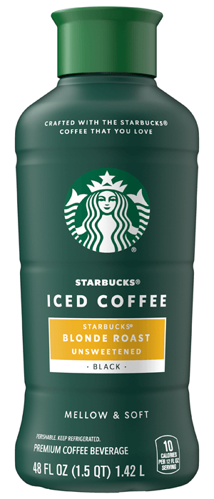 Starbucks Blonde Roast Unsweetened Iced Coffee