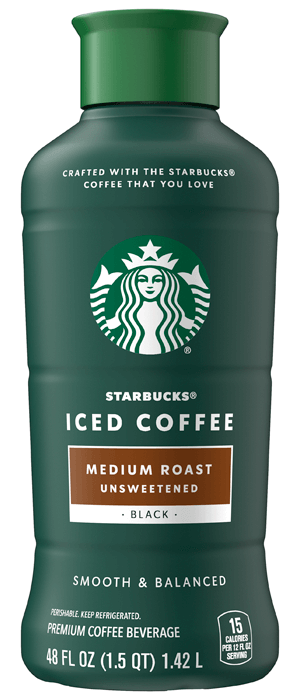 Starbucks Medium Roast Unsweetened Iced Coffee