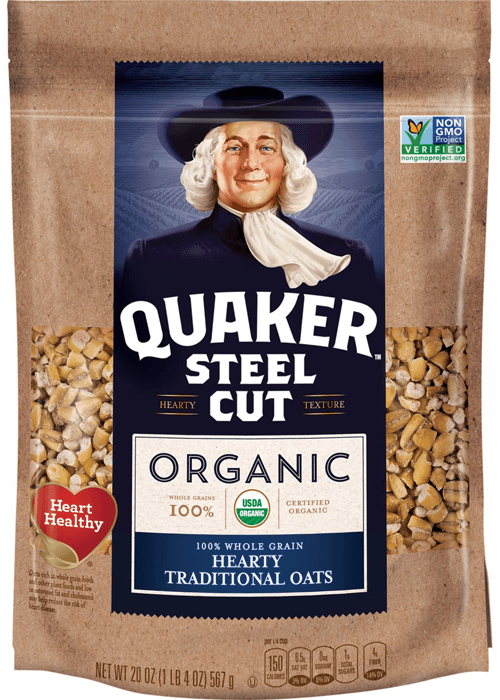 Quaker Steel Cut Oats - Organic - Hearty Traditional Oats