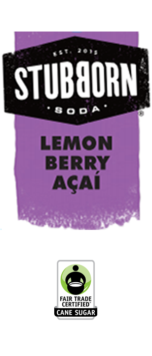 Stubborn Soda - Lemon Berry Açai