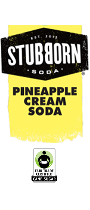 Stubborn Soda - Pineapple Cream
