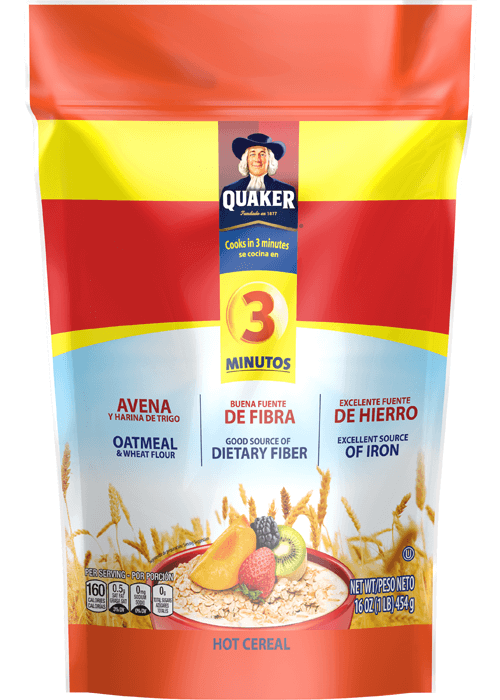 Quaker 3 Minutos Cereal