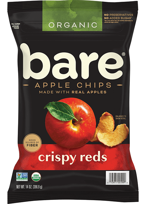 Bare Baked Crunchy Organic Apple Chips - Crispy Reds