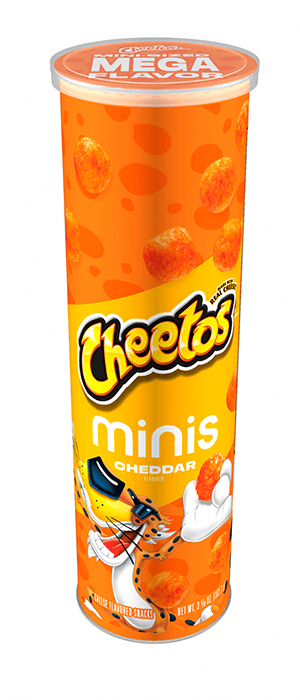 Cheetos Cheese Flavored Snacks, Flamin' Hot Flavored, Minis 3.625 Oz, Shop