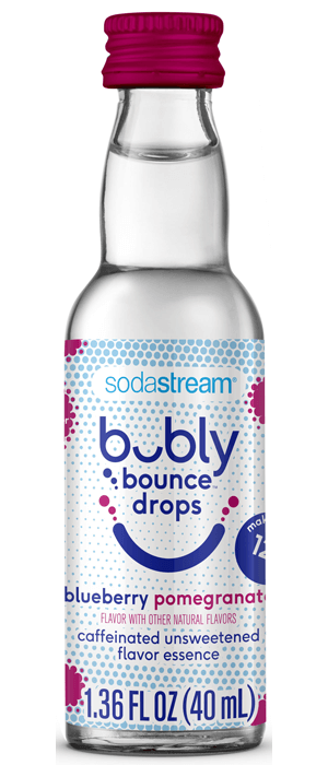 bubly bounce drops - blueberry pomegranate