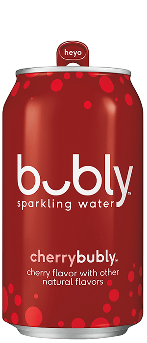 bubly sparkling water - cherry