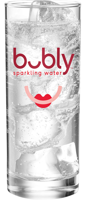 bubly sparkling water - cherry