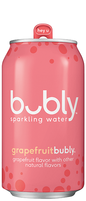 bubly sparkling water - grapefruit
