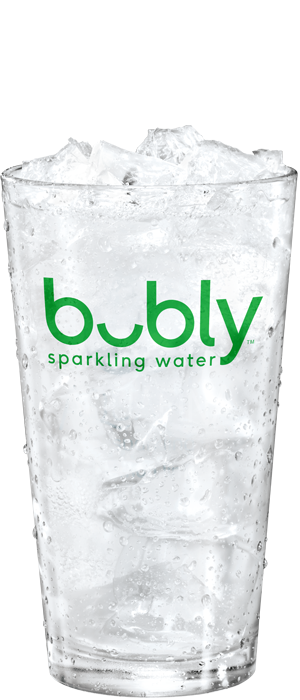 bubly sparkling water - lime