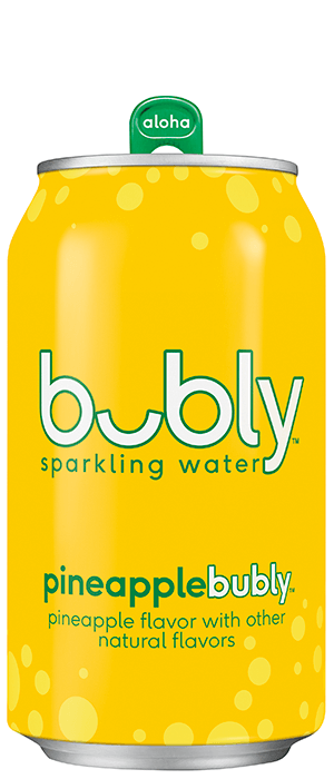 bubly sparkling water - pineapple