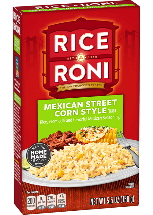 Rice A Roni Rice - Mexican Street Corn Style Flavor