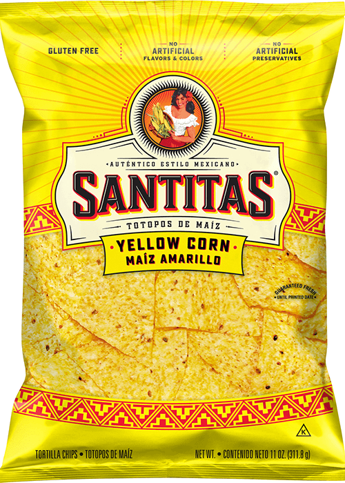 Santitas Tortilla Chips - Yellow Corn