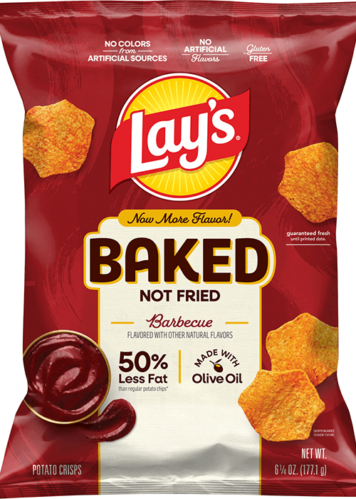 Lay's Baked Potato Crisps - Barbecue Flavored