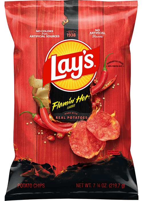 Lay's Potato Chips - Flamin' Hot Flavored