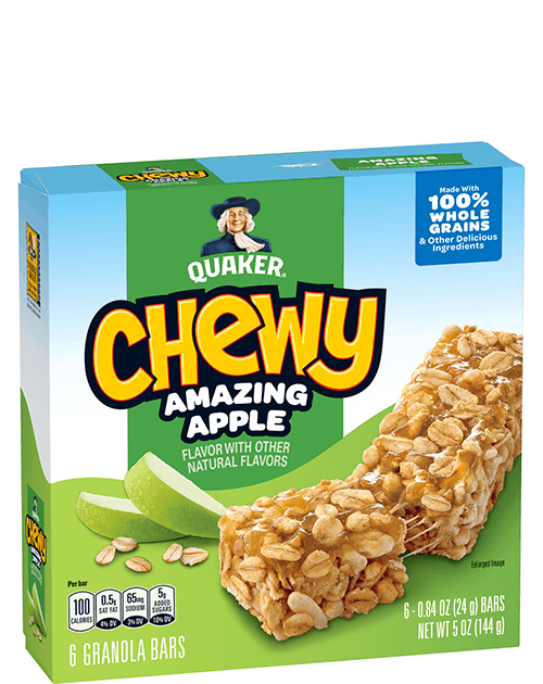 Quaker Chewy Granola Bars - Fruity Fun Amazing Apple