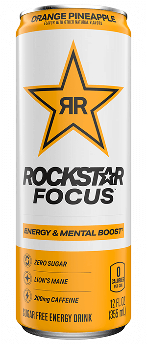 Rockstar Focus - Orange Pineapple