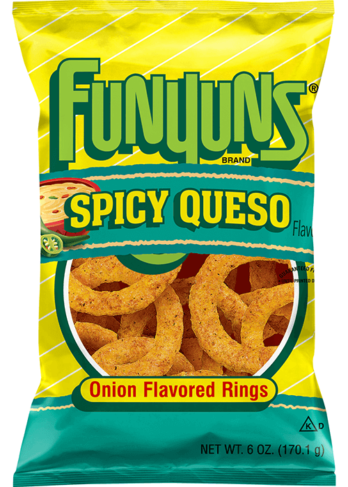 Funyuns Onion Flavored Rings - Spicy Queso Flavored