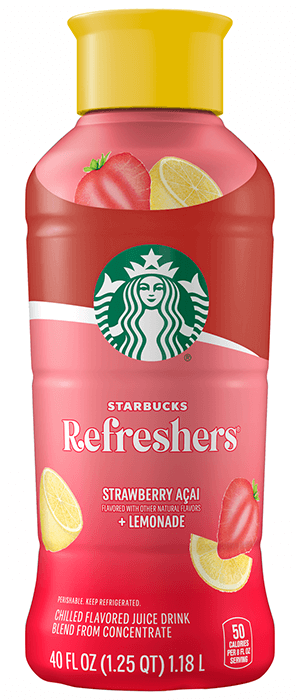 Starbucks Refreshers - Strawberry Açai + Lemonade