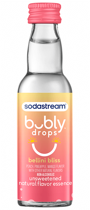 bubly drops sodastream - bellini bliss