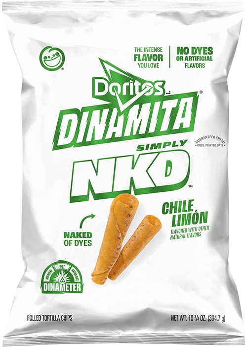 Doritos Dinamita - Simply NKD Rolled Tortilla Chips - Chile Limón