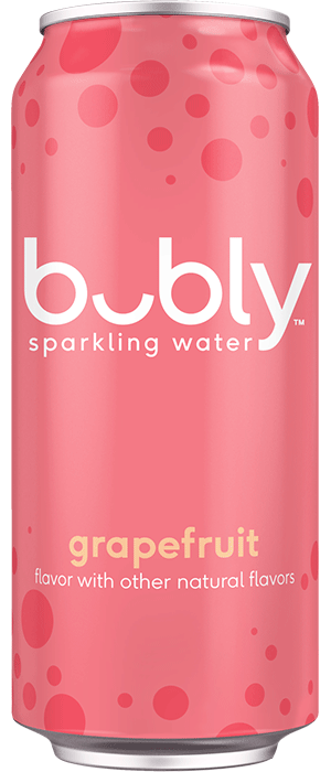 bubly sparkling water - grapefruit