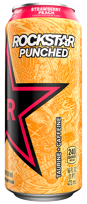 Rockstar Punched - Strawberry Peach