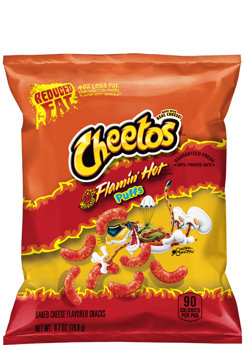 Cheetos Flamin Hot, Cheese & Puffed Snacks